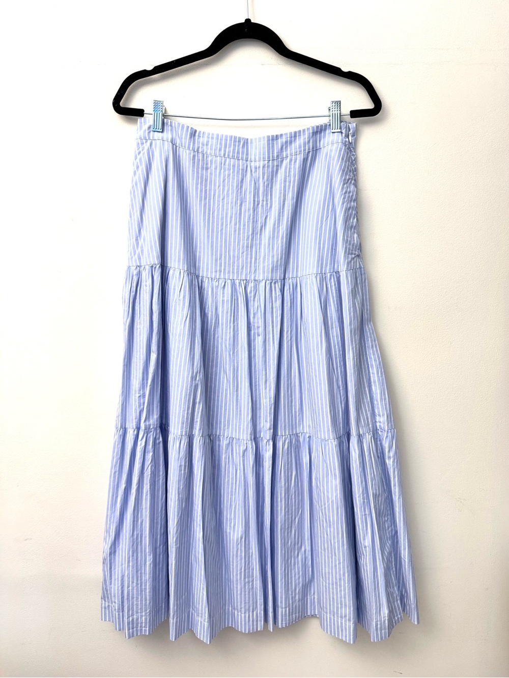 GAP Striped Tiered Maxi Skirt